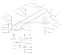 Part Location Diagram of 135893 Husqvarna Pulley, Engine